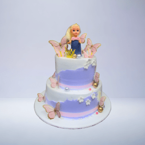 Enchanted Lavender Butterfly Dream Cake