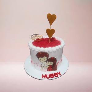 Romantic Red Velvet Embrace