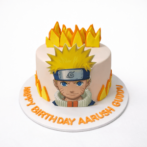 Naruto Uzumaki Anime Cake